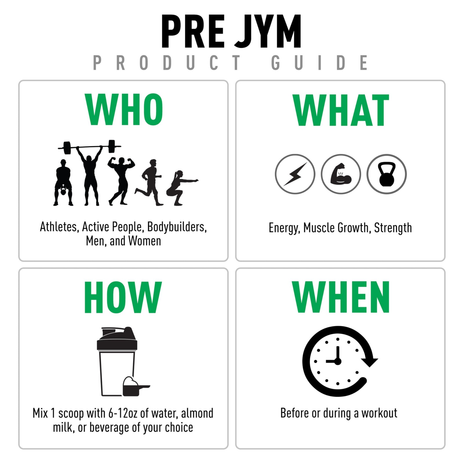 Jym Supplement Science Pre Jym Rainbow Sherbet Pre Workout Powder For Men Women