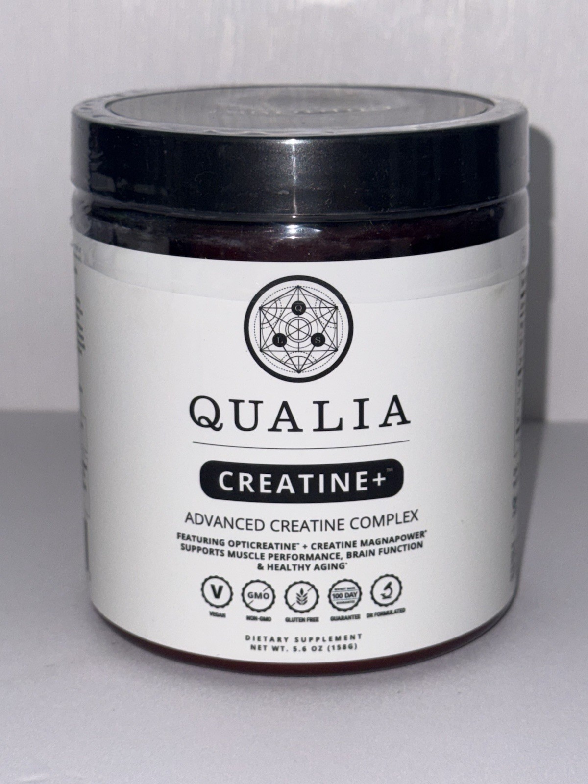 Qualia Creatine Advanced Complex 30 Servings Magnesium Muscle & Brain Support