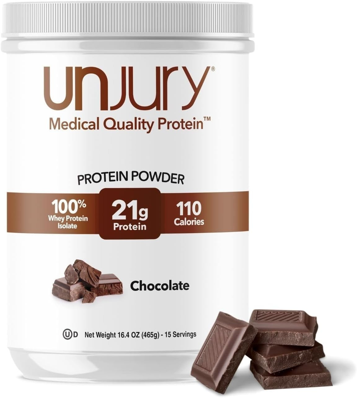 Whey Protein Powder | Chocolate Protein Powder | 21G 100% Whey Isolate Protein P