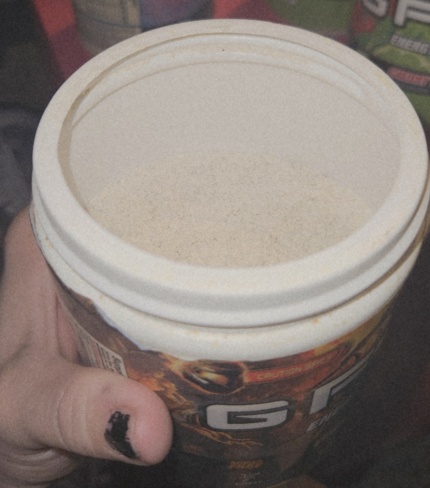 GFuel Opened Tub-expired Spicy Demonade Flavor