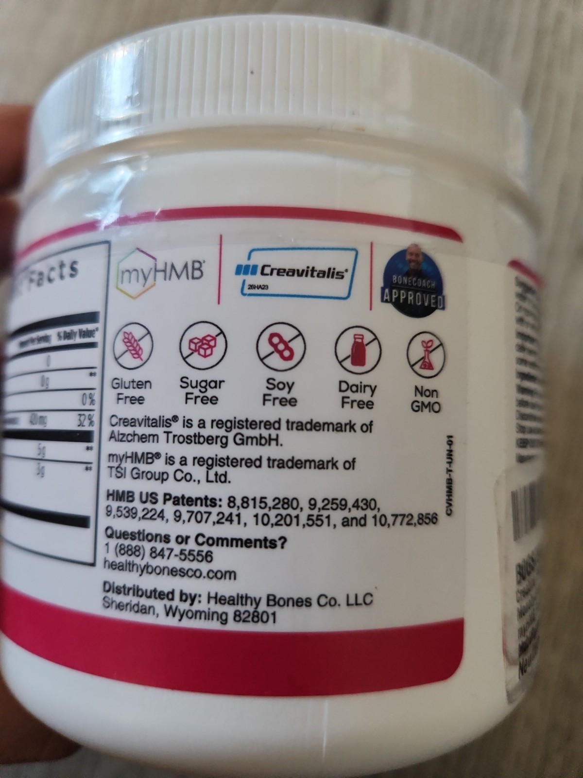 Creatine HMB Powder, 5g Creatine Monohydrate With 3g HMB, Creatvitalis And myHMB