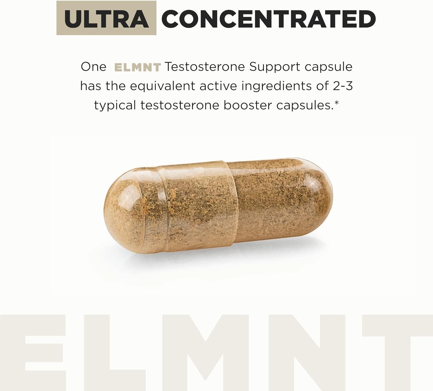 2,015mg Testosterone Booster for Men 8X Strength w. 1 Count (Pack of 90)