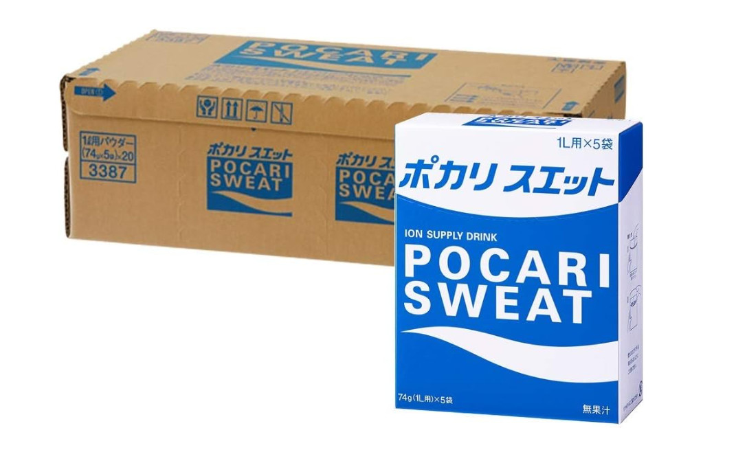 Otsuka Pocari Sweat Powder for 1L 74g x 25 Bags Sports Drink from Japan