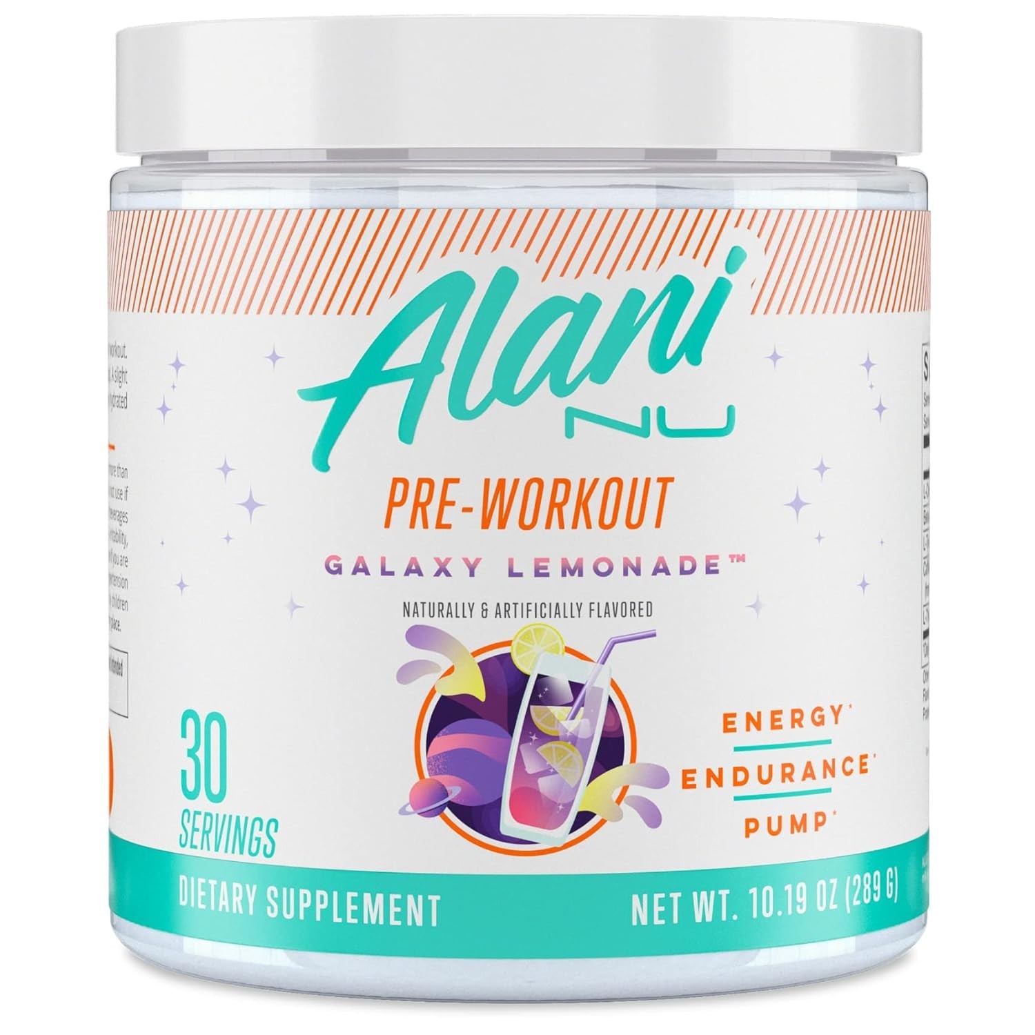 Sugar-Free Energy Boost Pre Workout with L-Theanine and Citrulline – 30 Servings