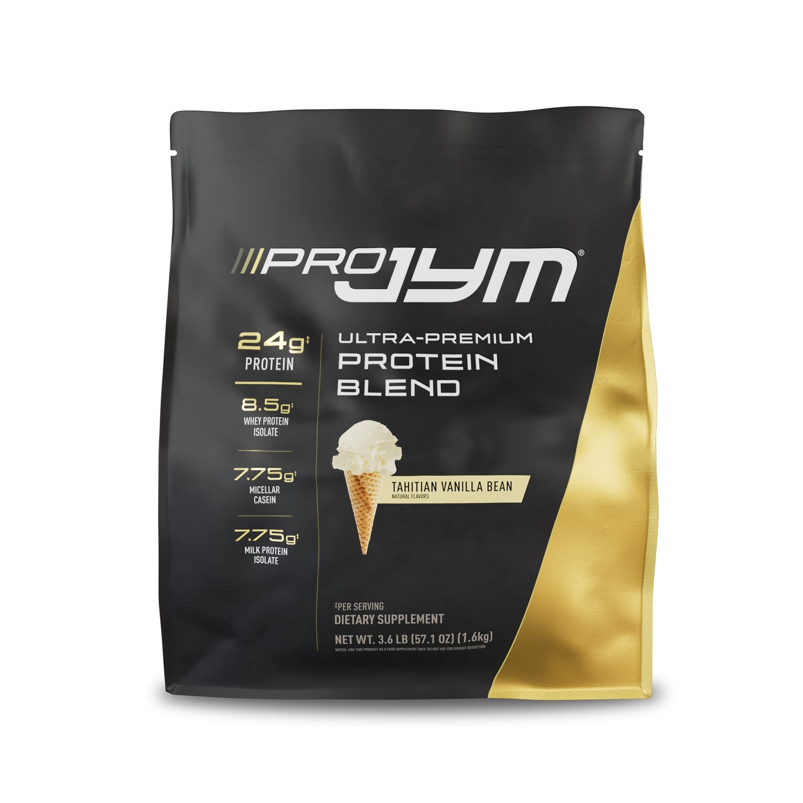 Pro JYM Protein Powder Blend 45 Servings 24g Protein Per Serving Great Taste