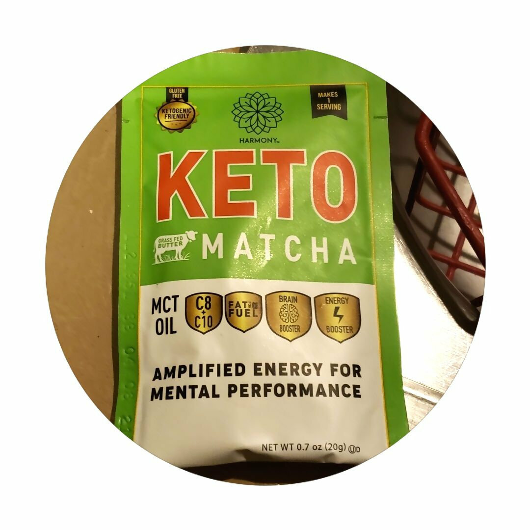 Harmony™Keto Matcha Single Serve To Go Packets 0.7Oz Gluten Free MCT Oil(3 Pack)