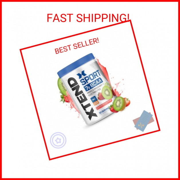 XTEND Sport BCAA Powder Strawberry Kiwi Splash – Electrolyte Powder for Recovery