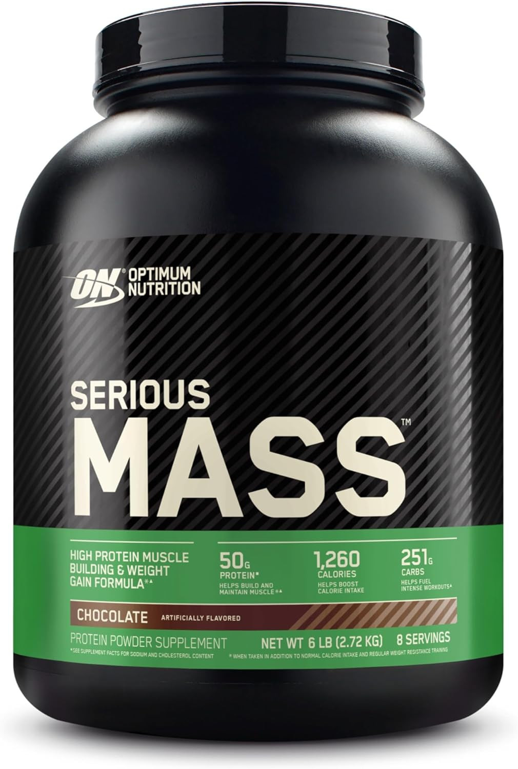 Serious Mass Weight Gainer – Chocolate, 6lb (Packaging May Vary)