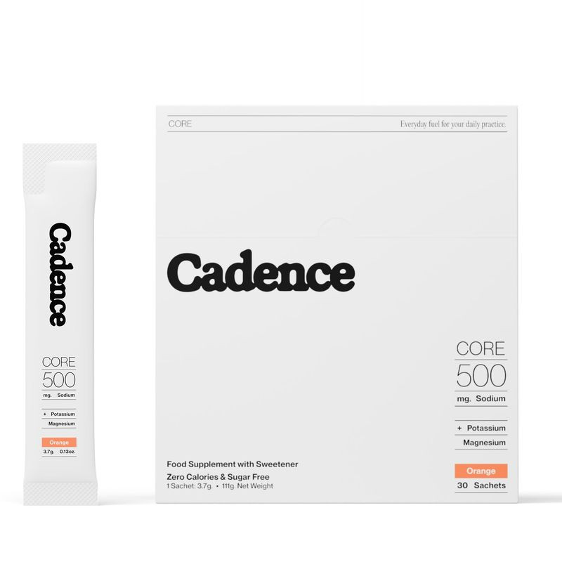 Cadence Sachets Core Orange 30 5g Electrolyte Vegan, Keto Paleo Sodium Potassium
