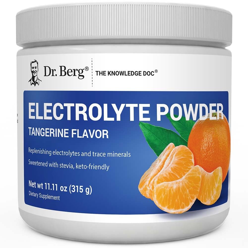 Dr. Berg Zero Sugar Hydration Keto Electrolyte Powder 10.29 Ounce (Pack of 1)