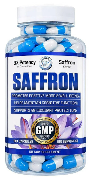 HI-TECH PHARMACEUTICALS Saffron Mood Enhancer 90 Caps 10/30EXP
