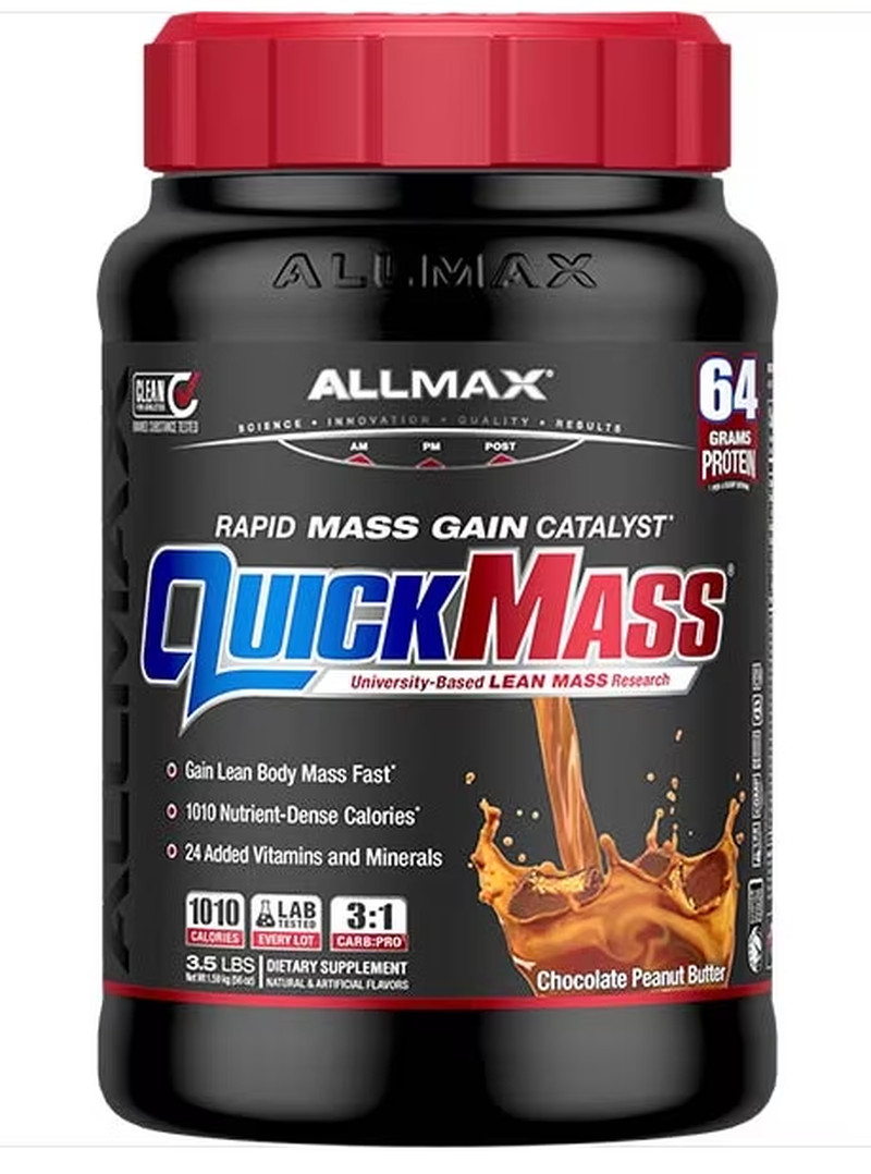 Quickmass®, Rapid Mass Gain Catalyst, Chocolate, 3.5 Lbs (1.59 Kg)