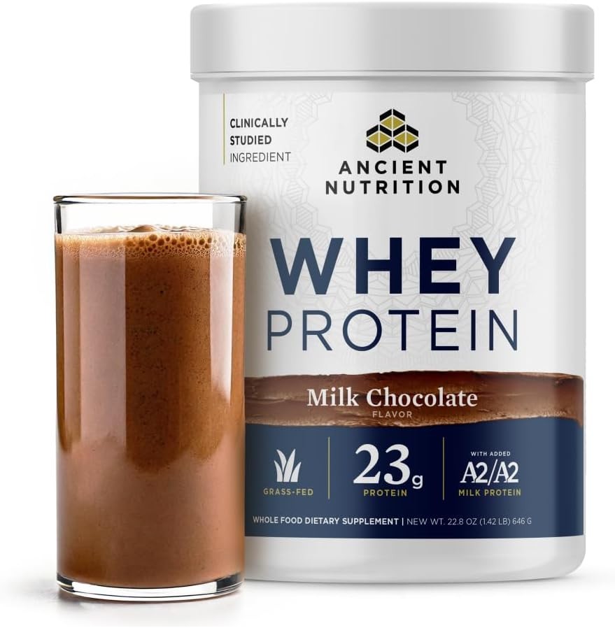 Grass Fed Whey Protein Vanilla Bean A2/A2 Milk Protein Collagen Peptides