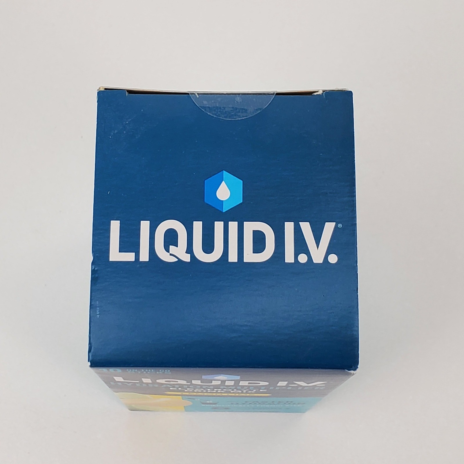 Liquid I.V. Hydration Multiplier Electrolyte Drink Mix Lemon Lime 10 Sticks Box