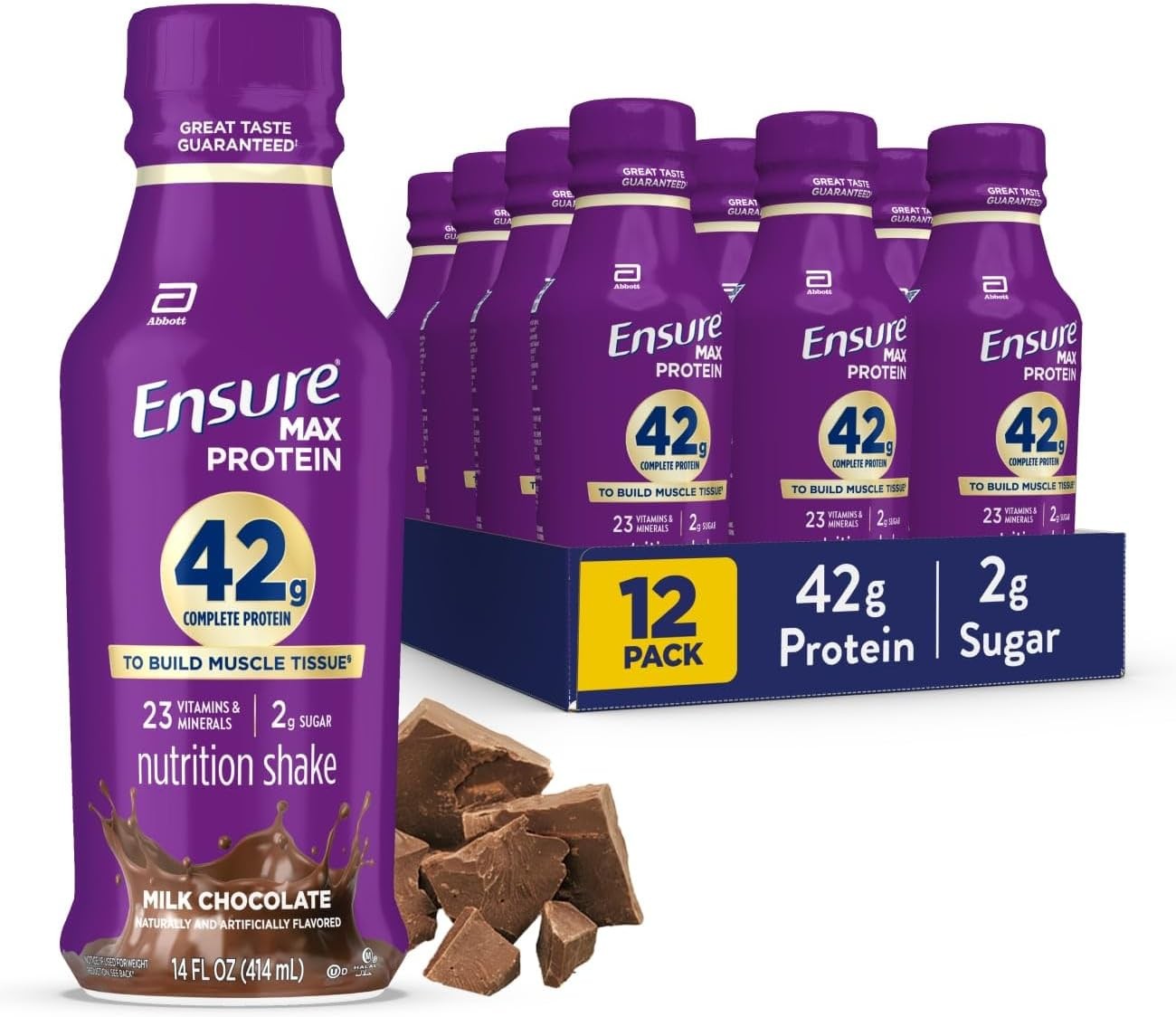 Ensure Max Protein 42g Complete Protein Shake – 220 Cal