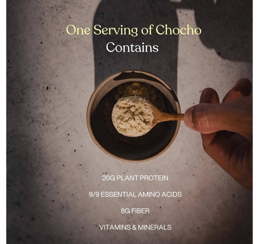 Mikuna Vegan Protein Powder Chocho, Complete Protein,5Clean Ingredients, 31.9 Oz