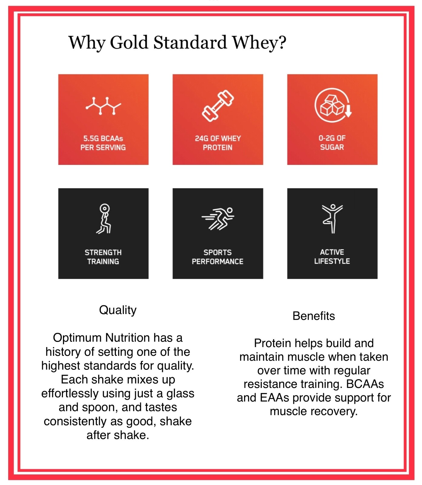 100% Whey Protein, Optimum Nutrition Gold Standard, 80 Servings, 24g Protein