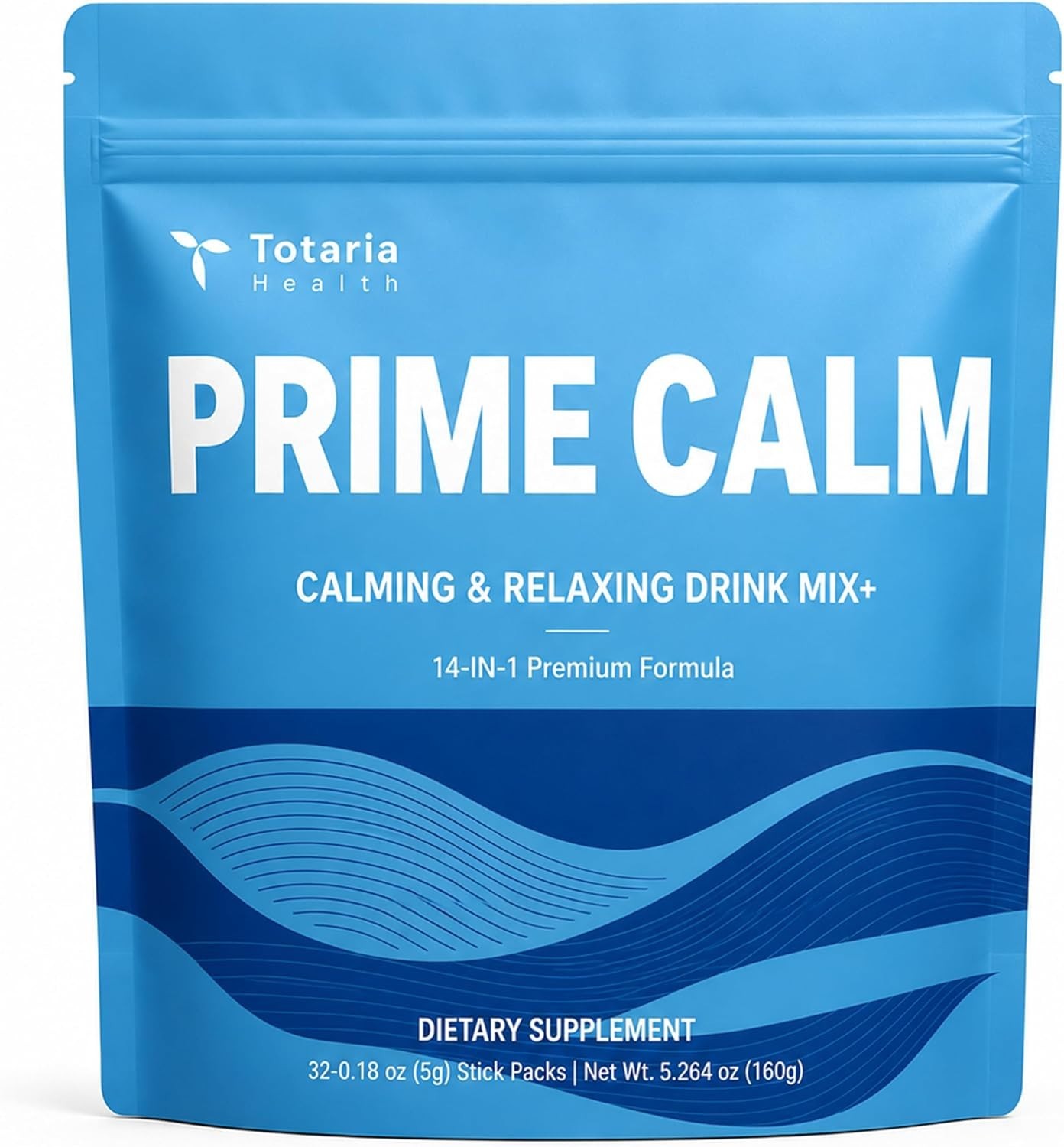 PrimeClam Drink Mix | Cortisol Reducer* Stress Mood & Sleep Aid with Magnesium
