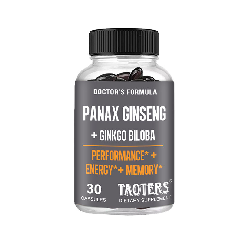American Ginseng Ginkgo Supplement – Energy, Memory, Muscle Growth