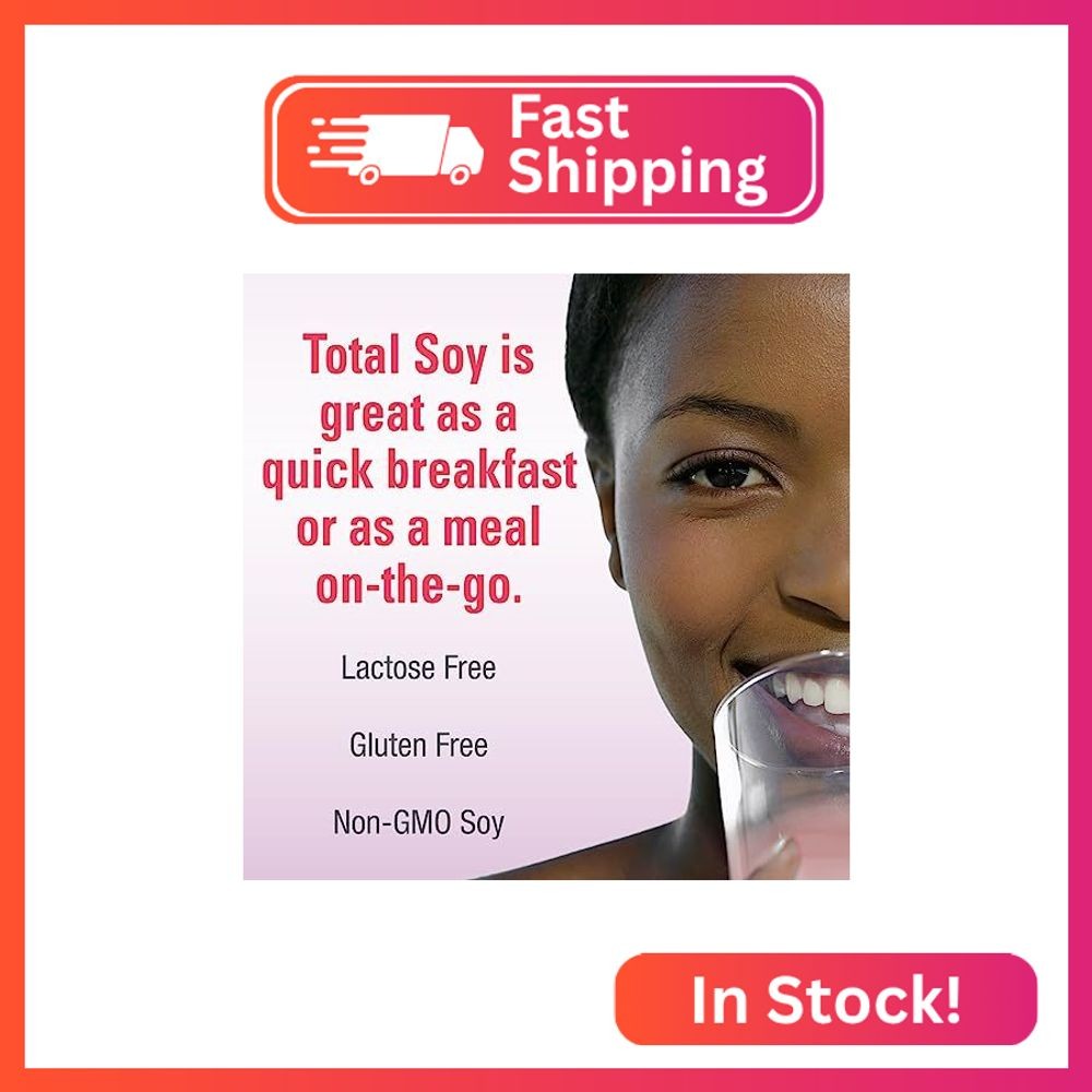 Naturade Total Soy Protein Powder – 13g Protein & 150 Calories per Servings- Non