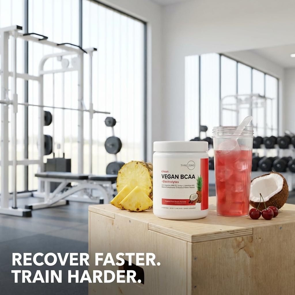 Type Zero Ultra Clean Vegan BCAA Powder + Electrolytes (Hawaiian Punch | 6G) 2:1