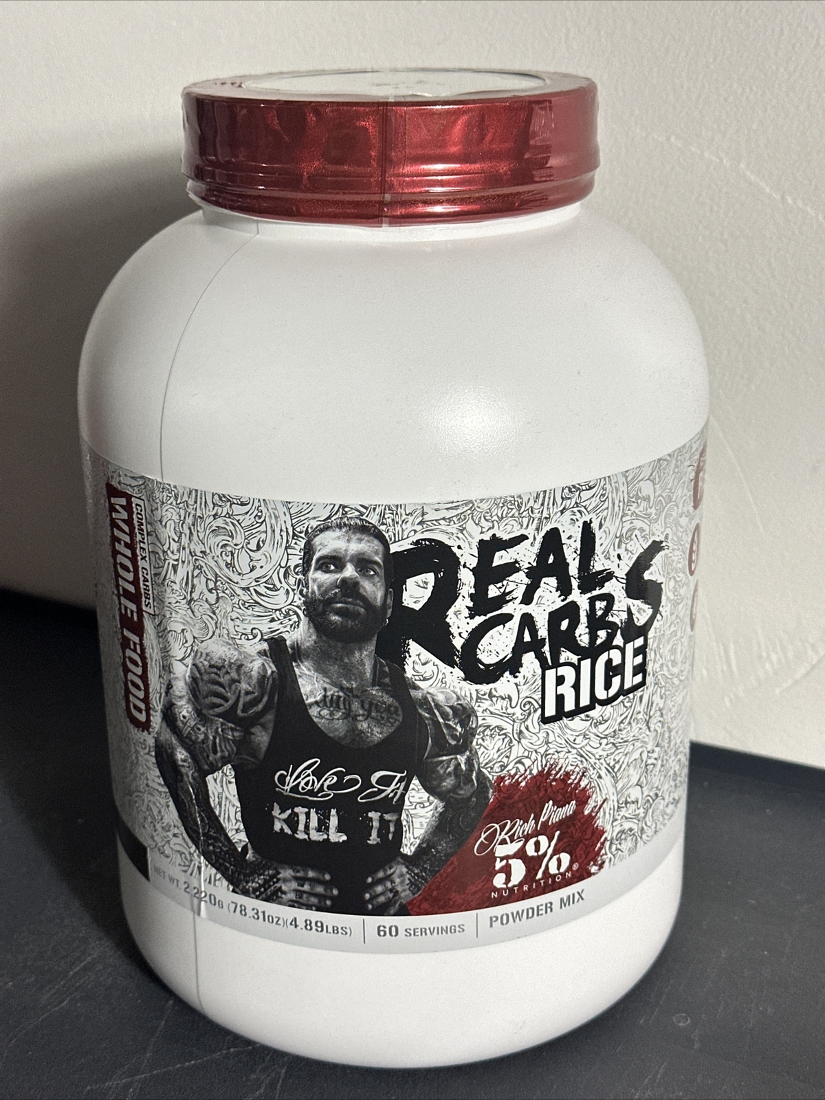 5% Nutrition REAL CARBS Complex Food Carbohydrates 4 lb, 60 Serv Read Clearance!
