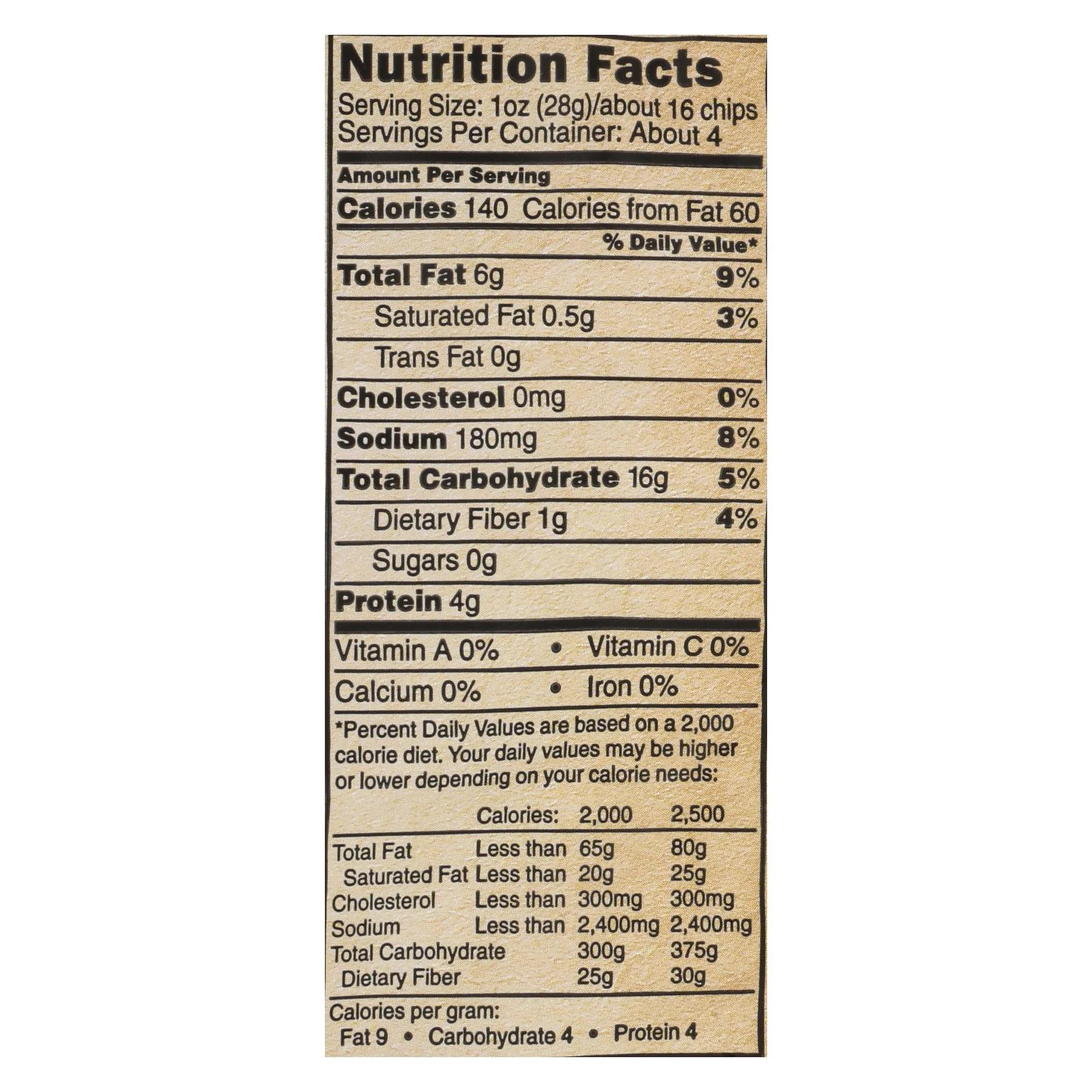The Daily Crave Lentil Chips: Zesty Himalayan Pink Sea Salt (8 – 4.25 Oz. Bags)