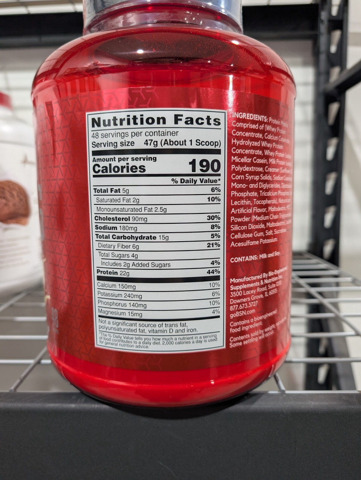 BSN Syntha-6 Protein 5LB Vanilla Ice Cream Protein Powder **FREE SHIP** Exp 8/26