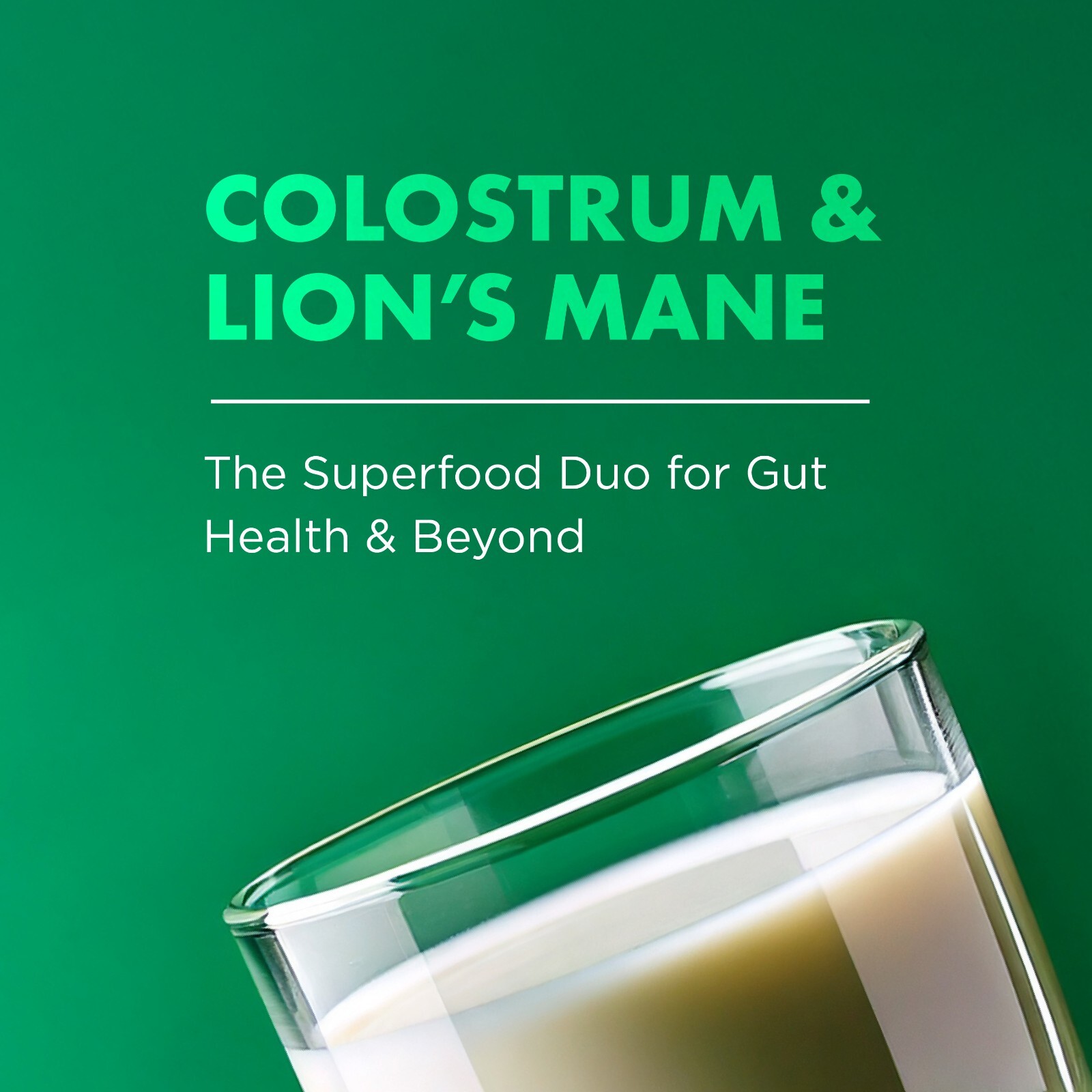 Prime™ Colostrum with Lion’s Mane | Immune & Brain Support | 30 Servings