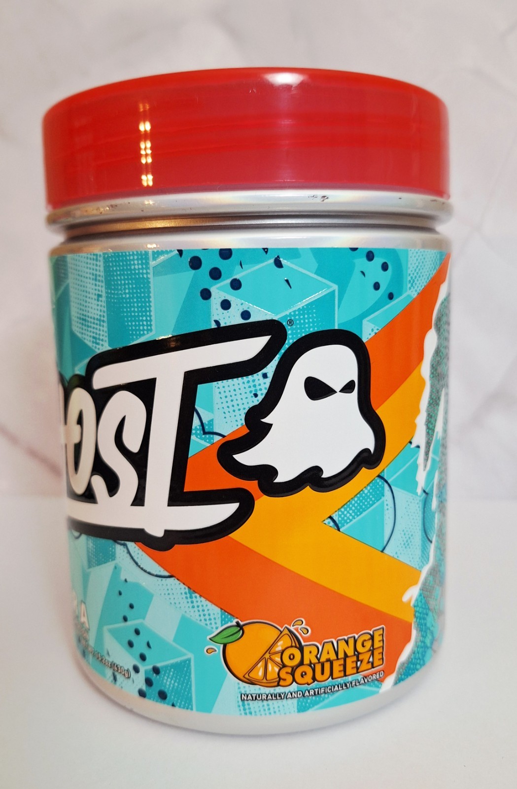 Ghost Intra-Hydration Aminos, Orange 🍊 20 Servings, EAA’S & BCAA’S, 01/2027✨️
