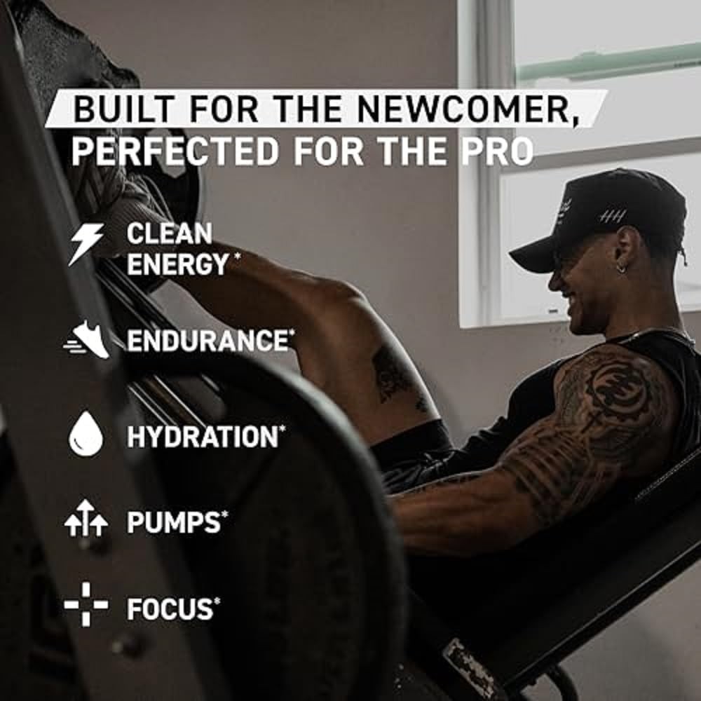Kaged Sport Pre Workout Powder for Men & Women, Glacier Grape, Sport…