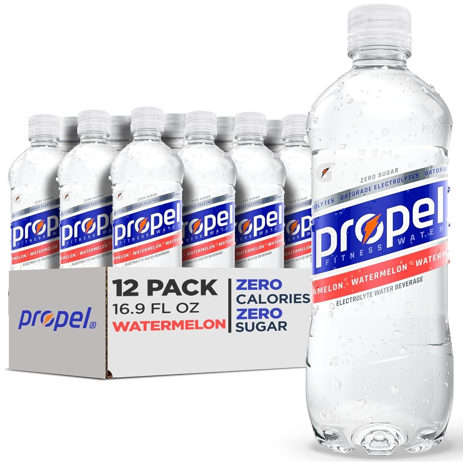 Propel Electrolyte Enhanced Water – 3 Flavor Variety Pack – 12 Bottles