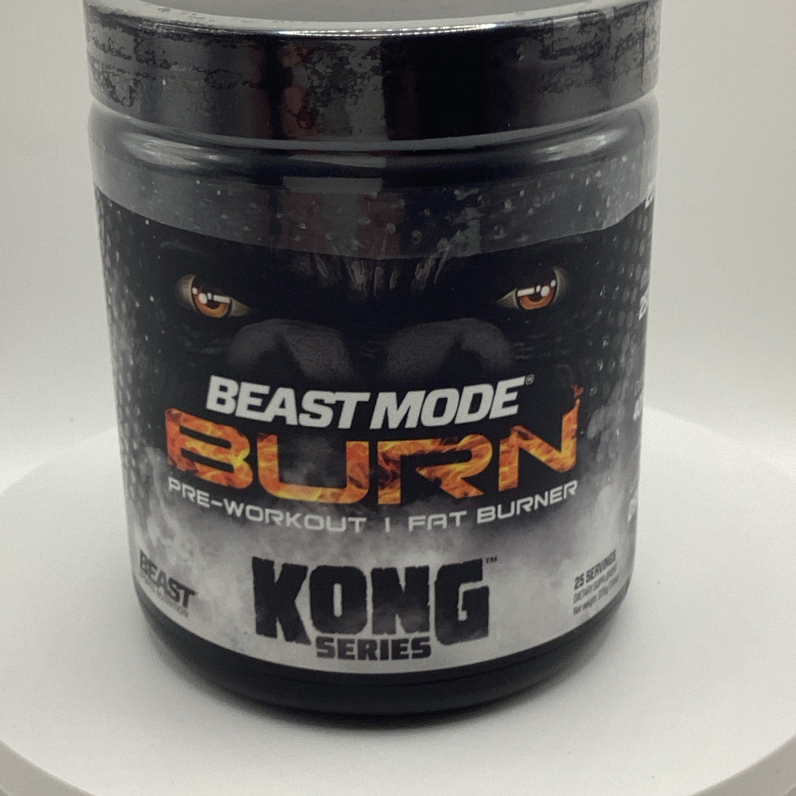 Beast Mode Pre Workout Peach Sangria Kong Energy Fat Burner 7.9 oz Exp 12/26