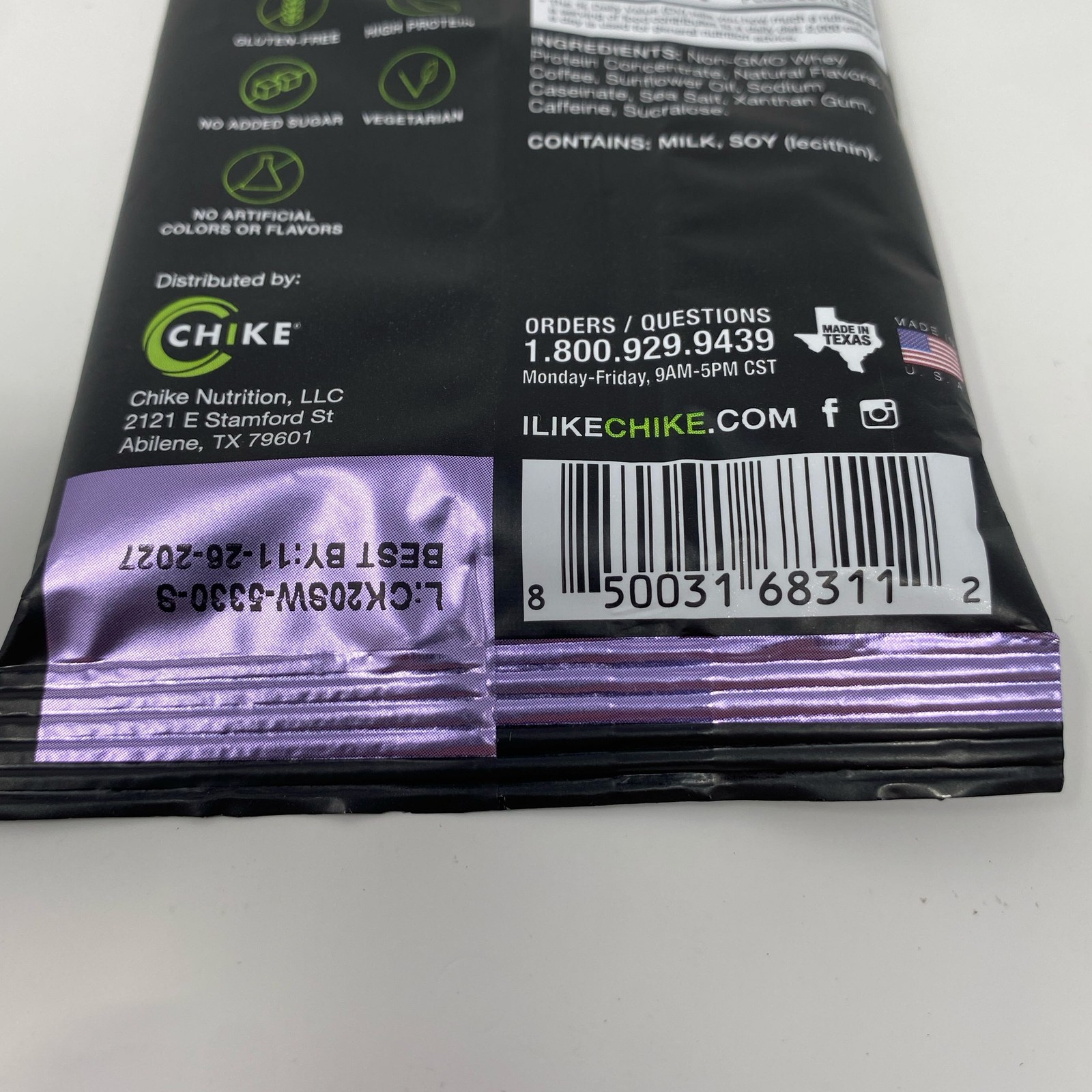 Chike Sweet Cream High Protein Iced Coffee Packet 1.27oz (36g)