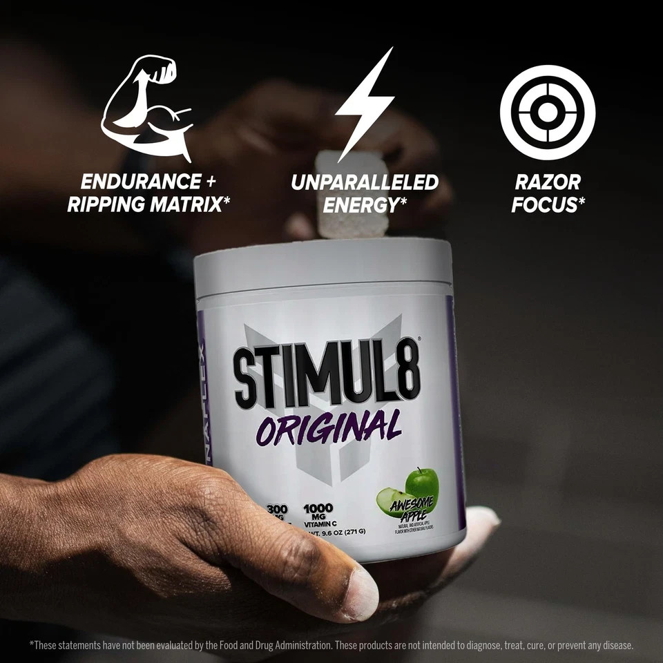 Finaflex Stimul8 Original Super Pre-Workout Awesome Apple 271 grams