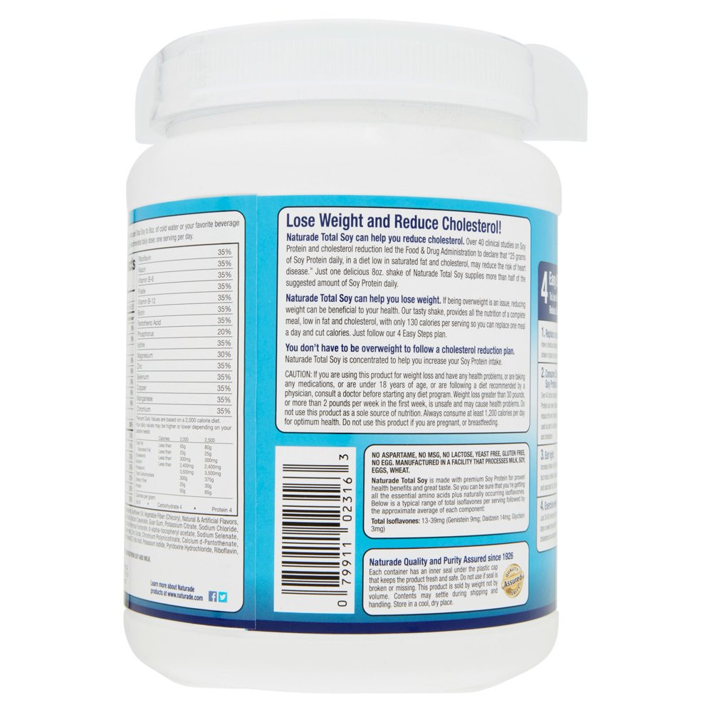 Naturade Total Soy Vanilla Shake, 19.1 Oz.