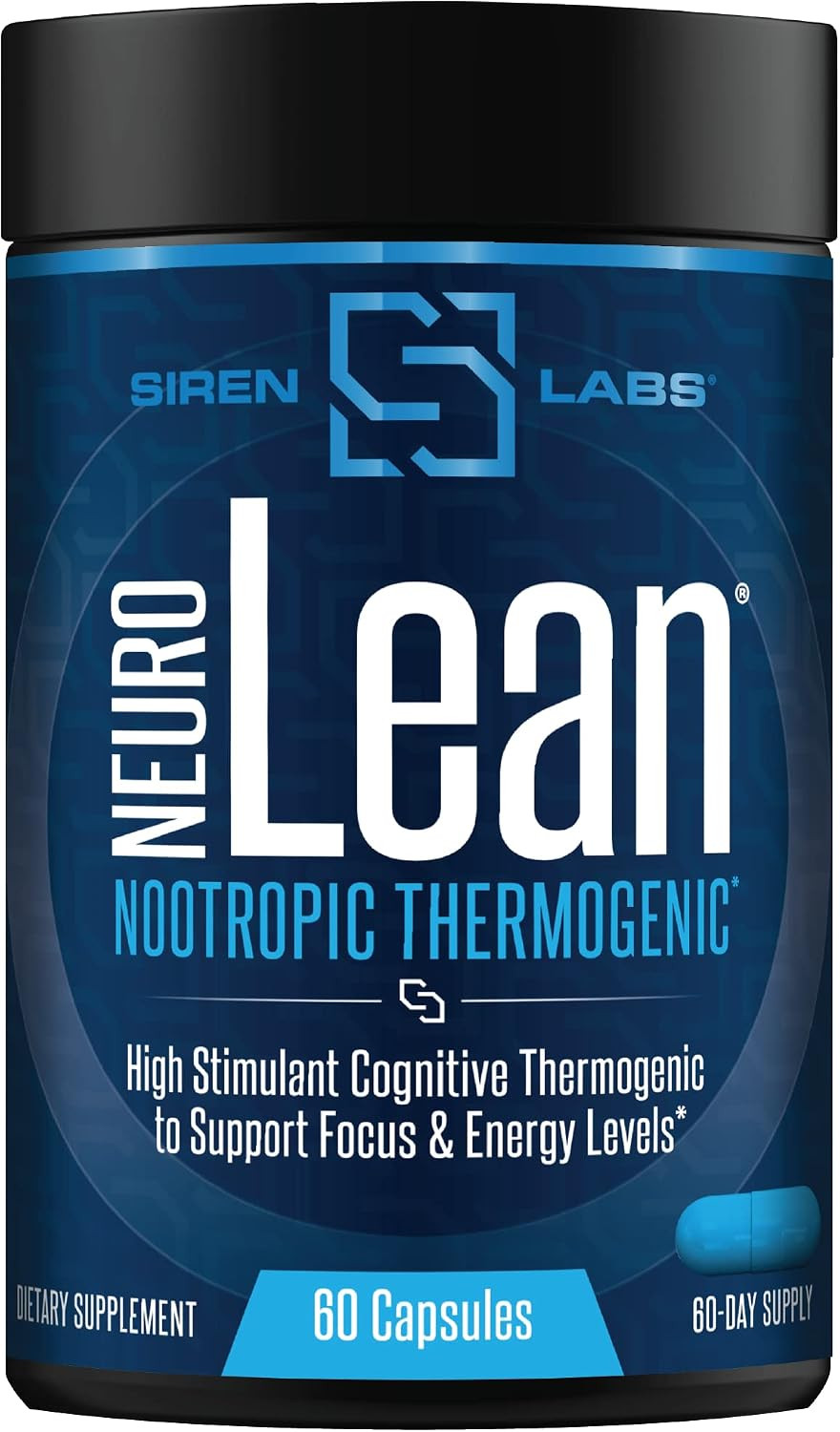 Siren Labs Neuro Lean Concentrated Thermogenic for Health, Water Loss, Energy an