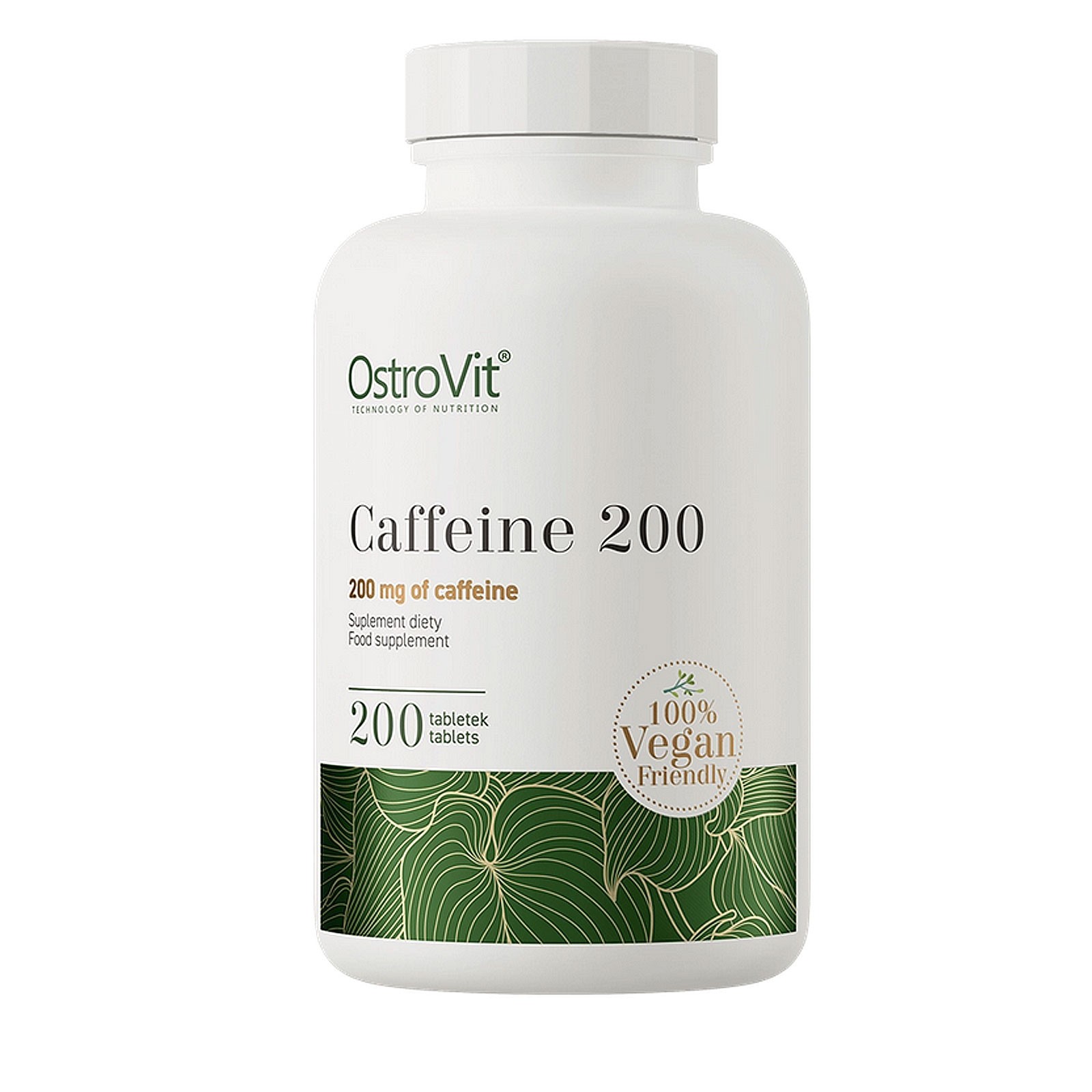 CAFFEINE 200 – 200 Tablets -Energy Pill Endurance Focus Performance Fat Loss