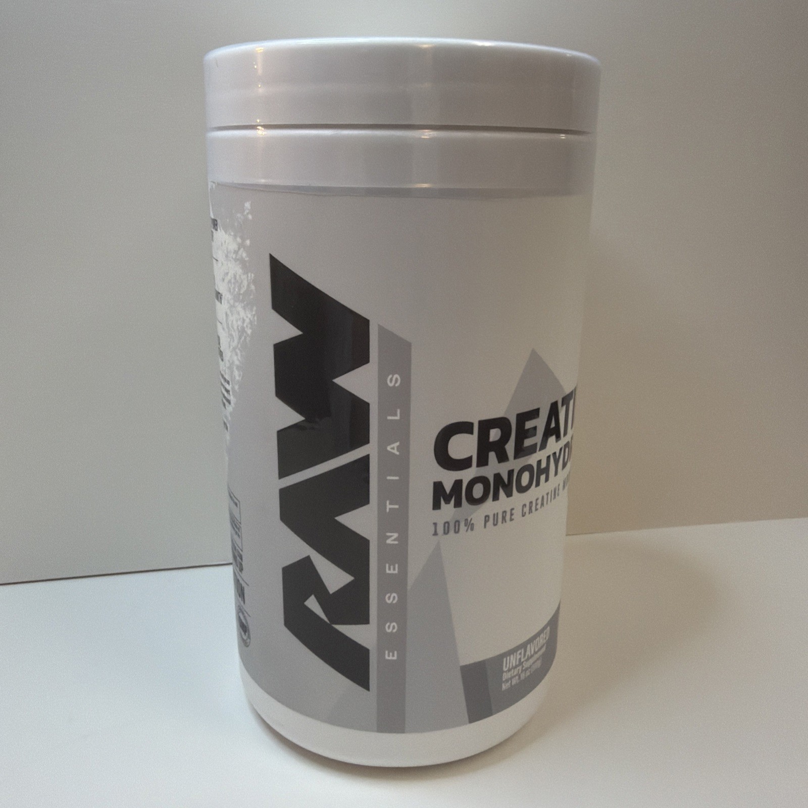 Raw Nutrition Creatine Monohydrate – Unflavored – Brand New – 100 Servings