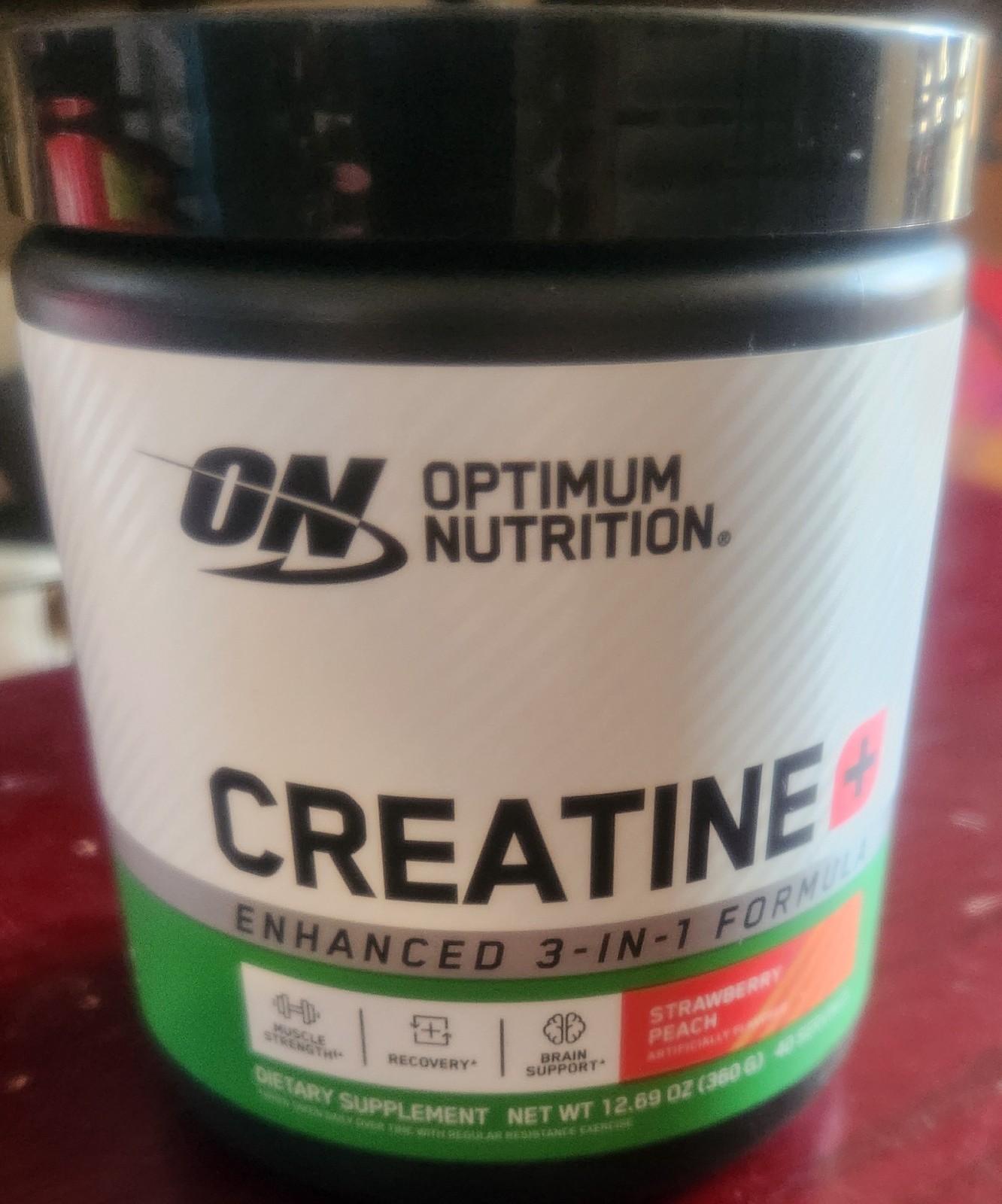Optimum Nutrition Creatine [+] Powder | 5g Creatine, 3-in-1 Formula. 40 servings