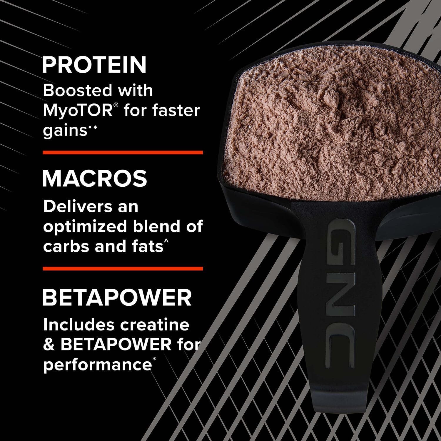GNC AMP Mass XXX, Clinically Proven Weight Gainer Protein Powder, Improves Stren