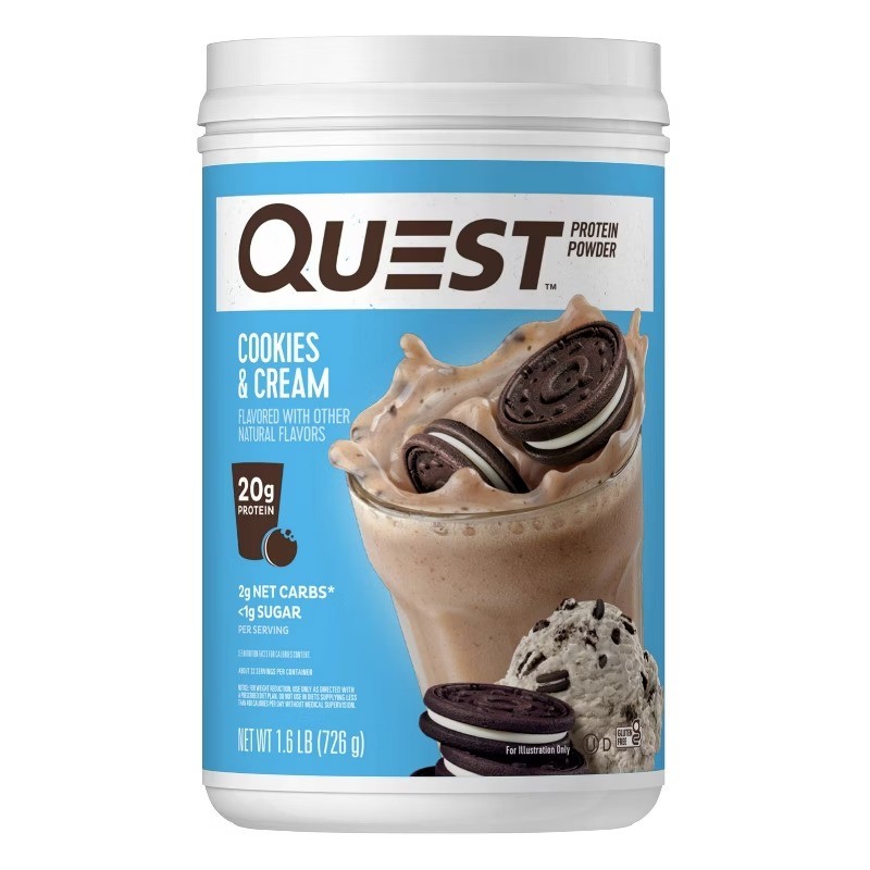 Protein Powder – Cookies & Cream – Whey Protein Isolate – 25.6oz