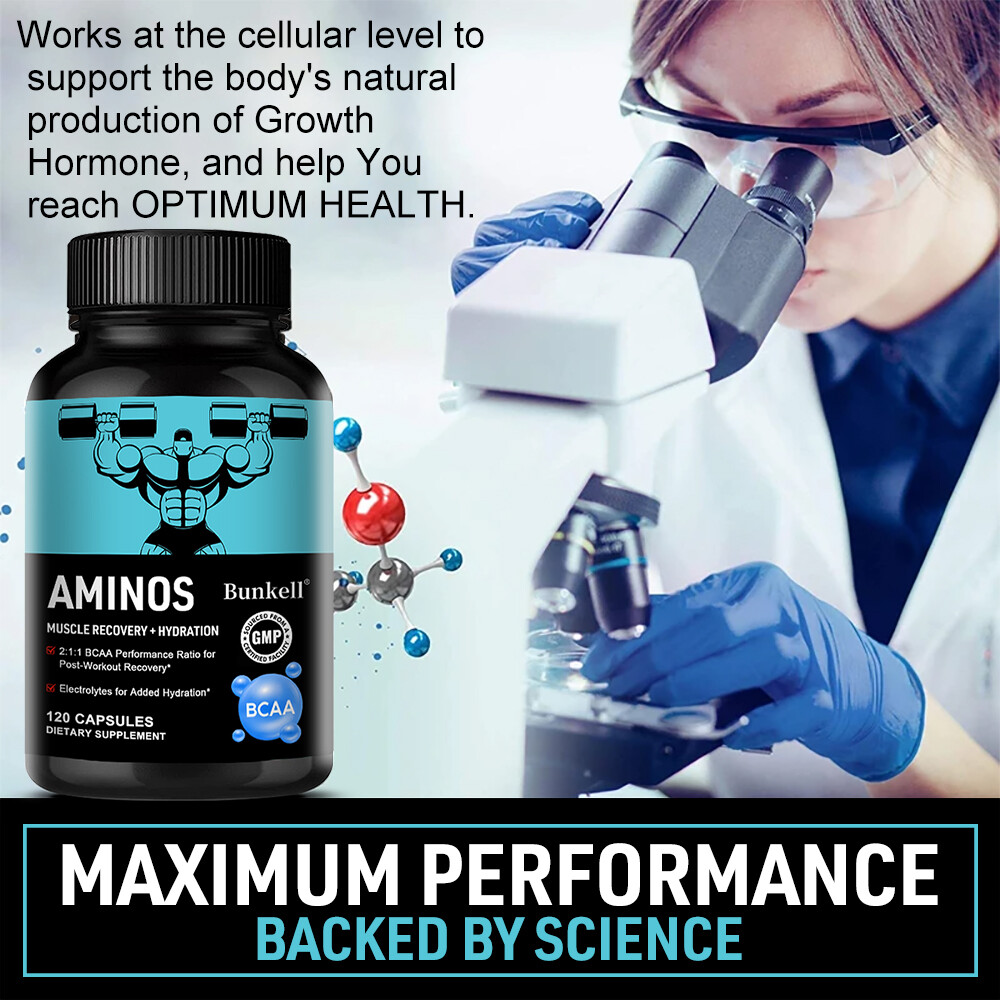 BCAA, Muscle Growth & Booster, Pre-Workout 30 To 120 Servings Energy Focus
