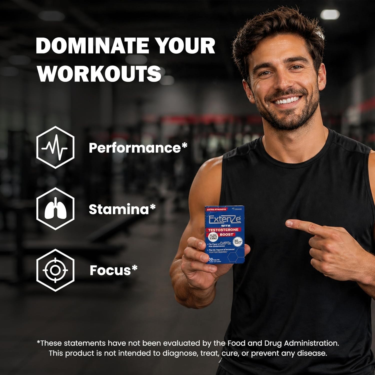 Revitalize Manhood with Testosterone Boost – 30ct Extended Release Tablets