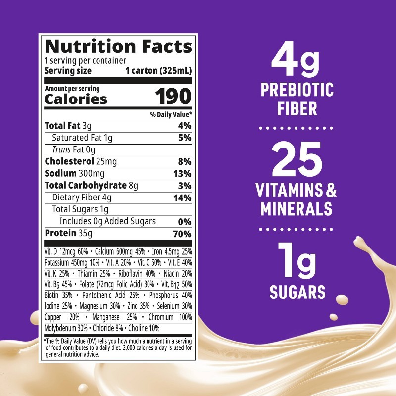 Boost Vanilla Protein Shake 4pk, 35g Protein, Ready to Drink