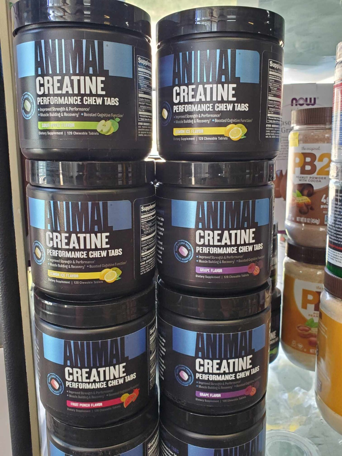 Universal Nutrition ANIMAL Creatine Chews Monohydrate 120 Chewables NEW