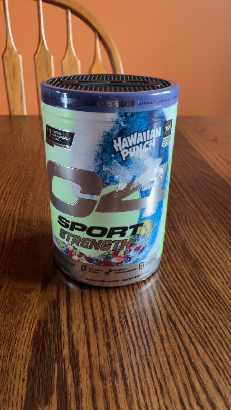 Cellucor C4 Sport Pre-Workout Powder Hawaiian Punch NSF Certified 14.3 oz