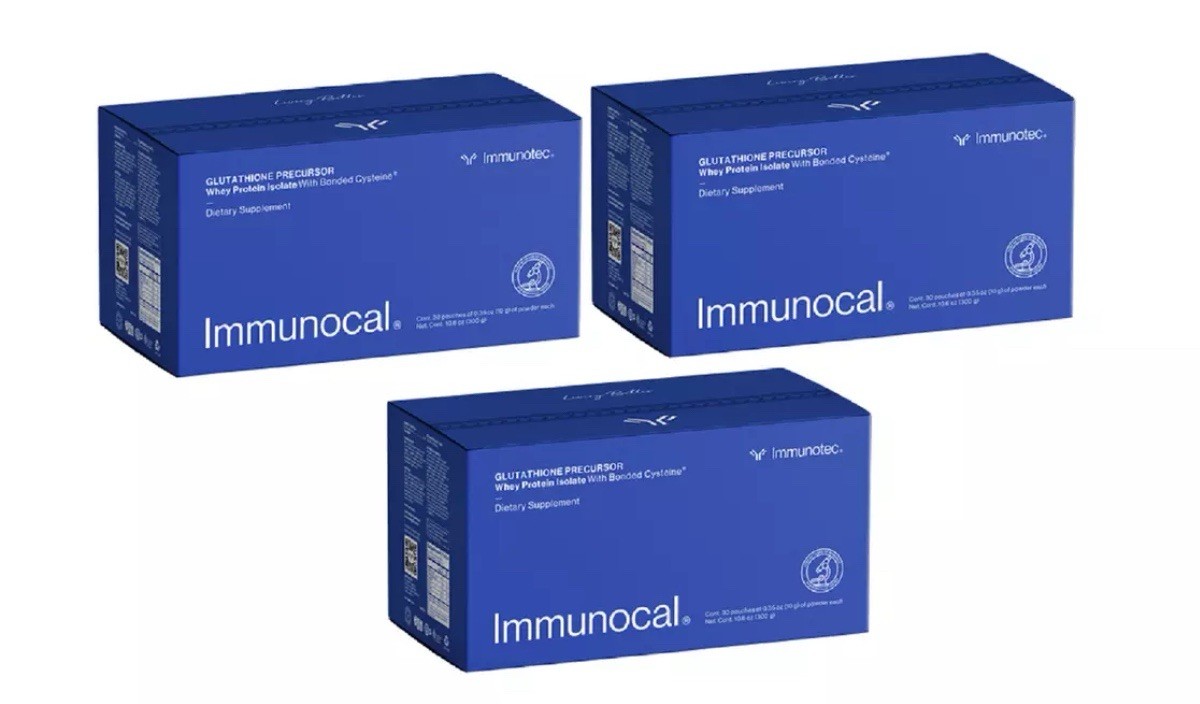 3Immunocal Classic ( Blue ) 90 Pouches. EXP 03/2026