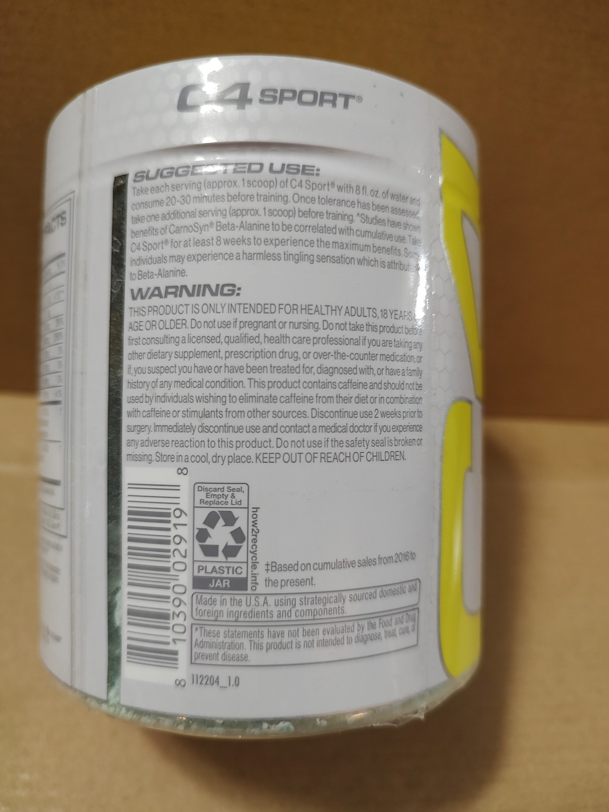 🔥 Cellucor C4 Sport Pre Workout Powder (30 Servings) Blue Raspberry 1/2026