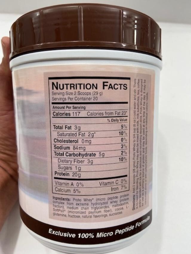 Bio Nutritional, Proto Whey 100% Micro peptides 580 Grams, 20 Servings